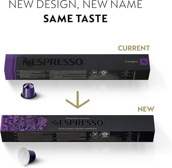 Nespresso Capsules Original Line, 50 Count Coffee Pods - Image 2