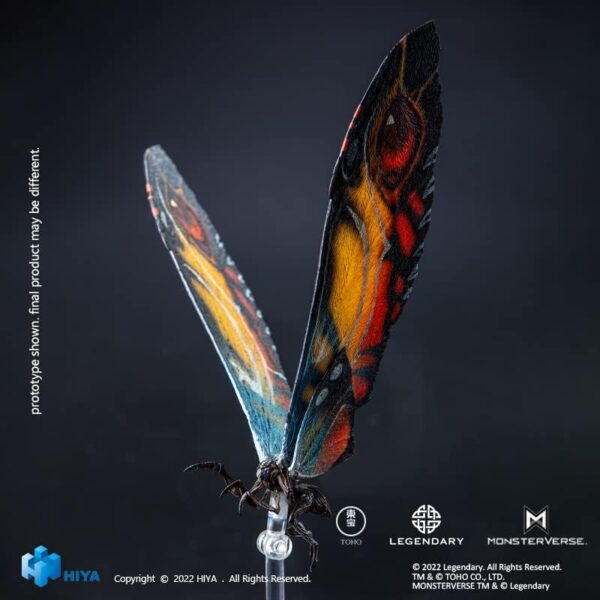 Hiya Toys Godzilla: King of Monsters – Mothra Exquisite Basic Action Figure - Image 2