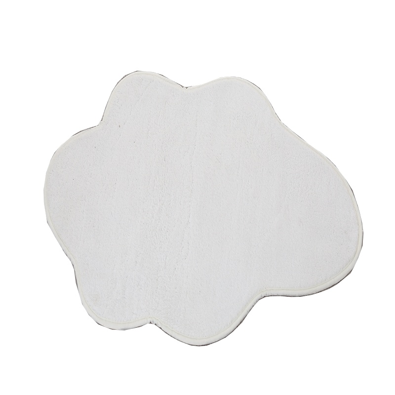 Cute White Cloud Floor Mat, Bedside Mat, Photo Carpet - Image 2