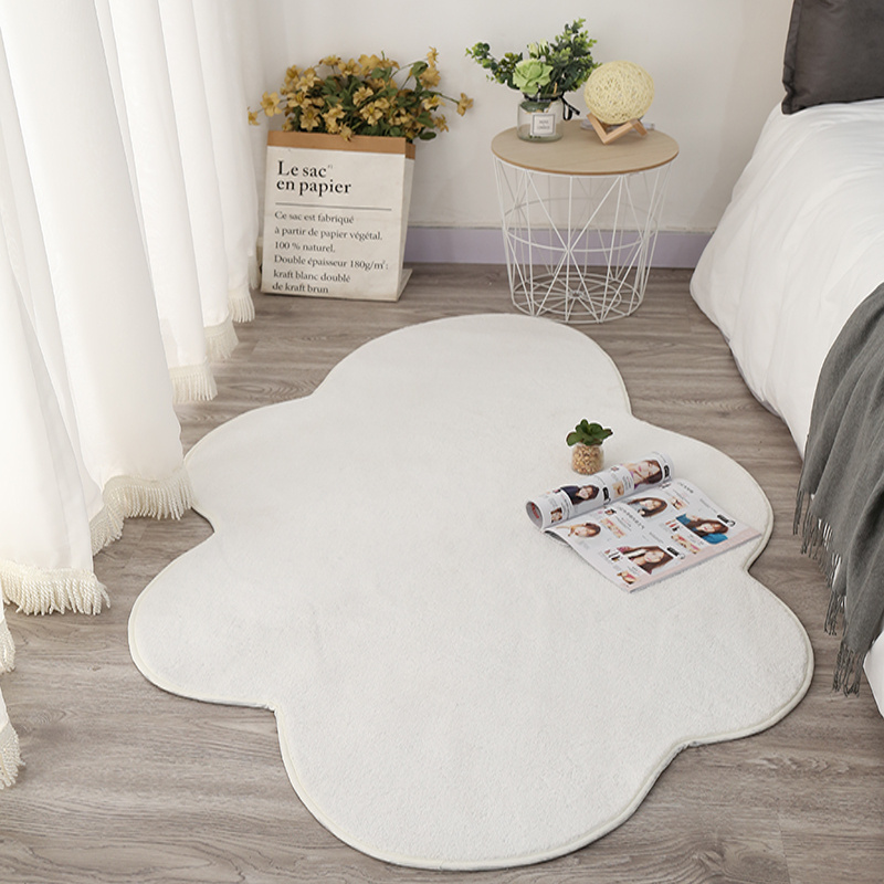 Cute White Cloud Floor Mat, Bedside Mat, Photo Carpet - Image 3