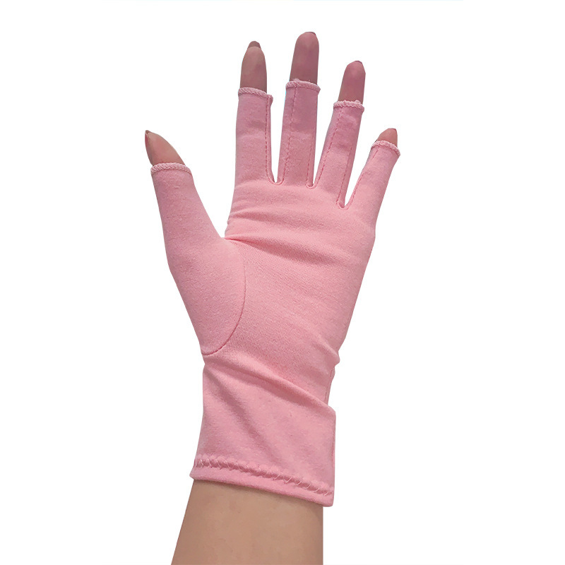 Breathable Health Care Half Finger Gloves - Image 10