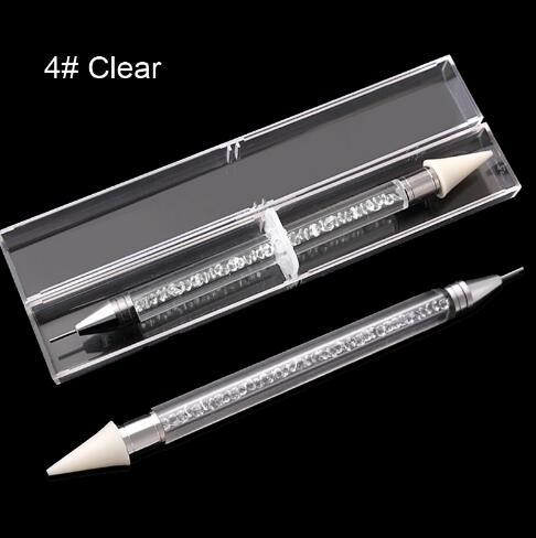 Dual-ended Nail Dotting Pen Diamond Painting Pen Crystal Beads Handle Rhinestone Studs Picker Wax Pencil Manicure - Image 6