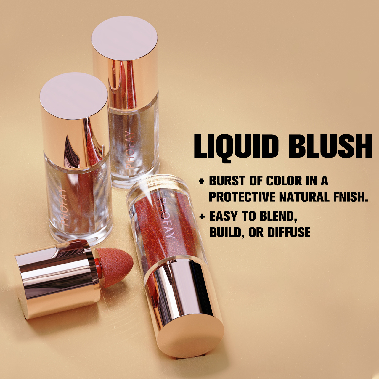 PHOFAY Mousse Liquid Blush - Image 6