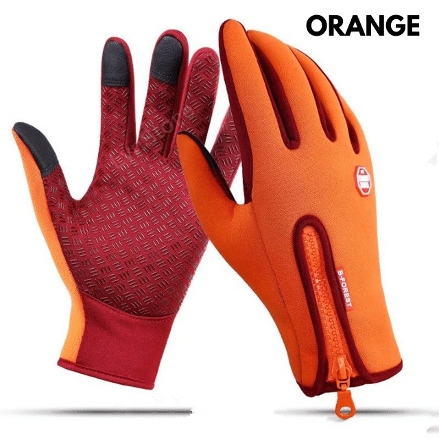 Winter Gloves Touch Screen Riding Motorcycle Sliding Waterproof Sports Gloves With Fleece - Image 9