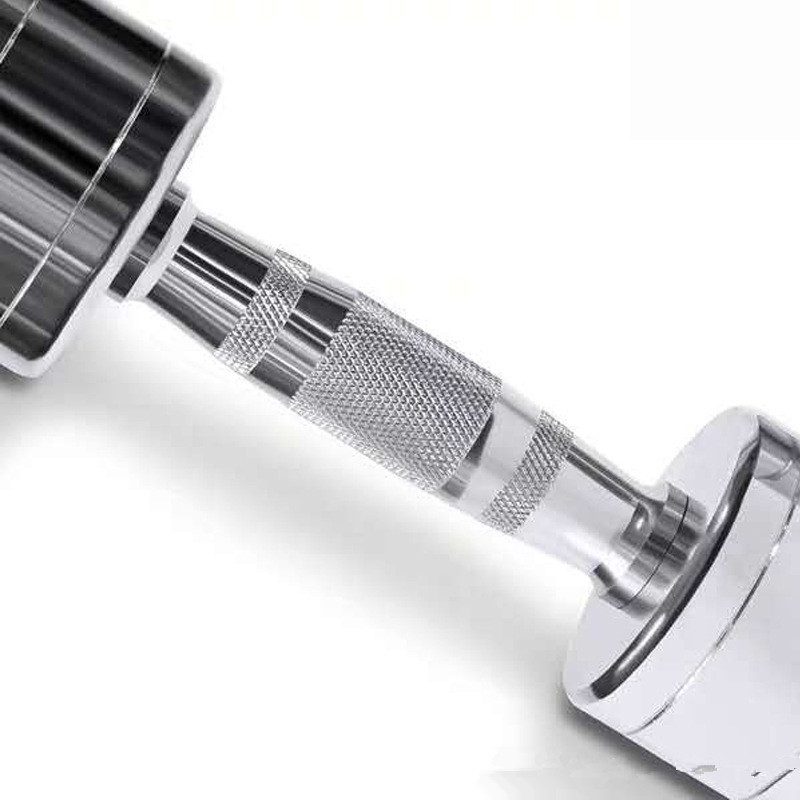 Pure Steel Home Fitness Electroplating Dumbbell Gym Equipment - Image 4