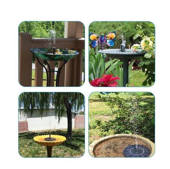 Solar Water Mercury Garden Miniature Floating Fountain - Image 4