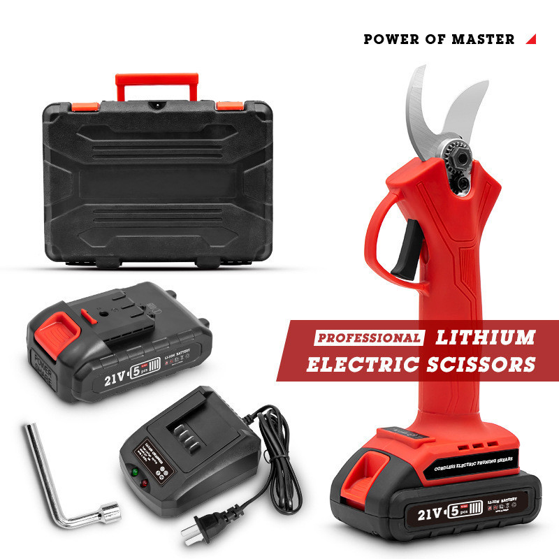 Rechargeable Branch Shears Rough Electric Scissors Garden Tools - Image 4