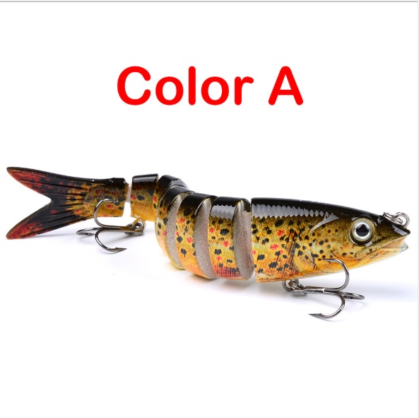 Pike Fishing Lures Artificial Multi Jointed Sections Hard Bait Trolling Pike Carp Fishing Tools - Image 7