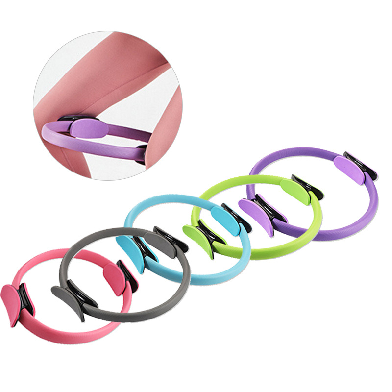 Yoga Fitness Pilates Ring Women Girls Circle Magic Dual Exercise Home Gym Workout Sports Lose Weight Body Resistance - Image 3