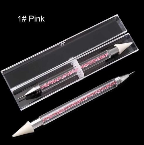 Dual-ended Nail Dotting Pen Diamond Painting Pen Crystal Beads Handle Rhinestone Studs Picker Wax Pencil Manicure - Image 5