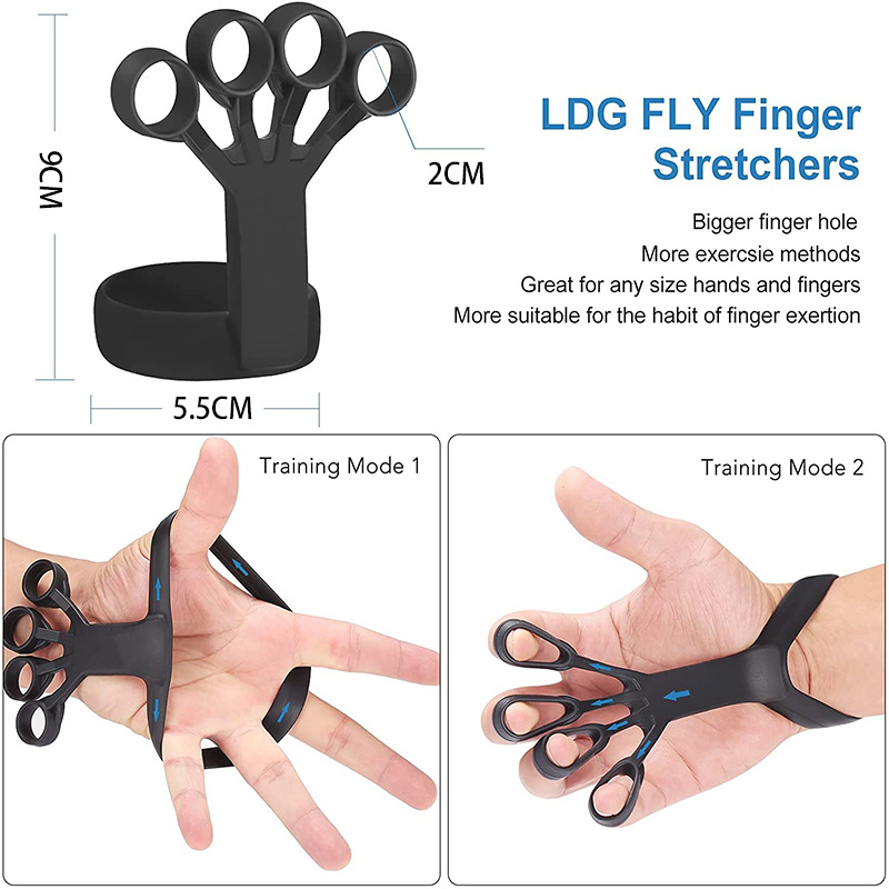 Silicone Grip Device Finger Exercise Stretcher Arthritis Hand Grip Trainer Strengthen Rehabilitation Training To Relieve Pain - Image 6