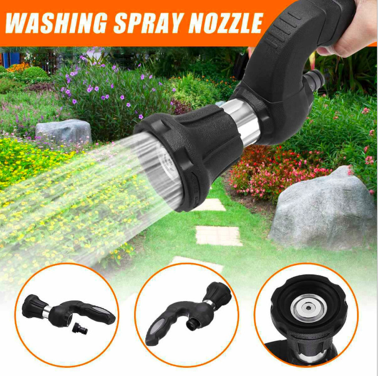 Mighty Power Hose Blaster Nozzle Lawn Garden Car Washing - Image 9